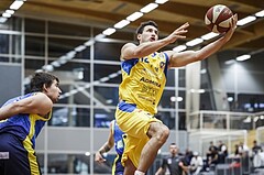Basketball, Admiral Basketball Superliga 2019/20, Grunddurchgang 1.Runde, SKN St. Pölten Basketball, UBSC Raiffeisen Graz, Florian Trmal (12)