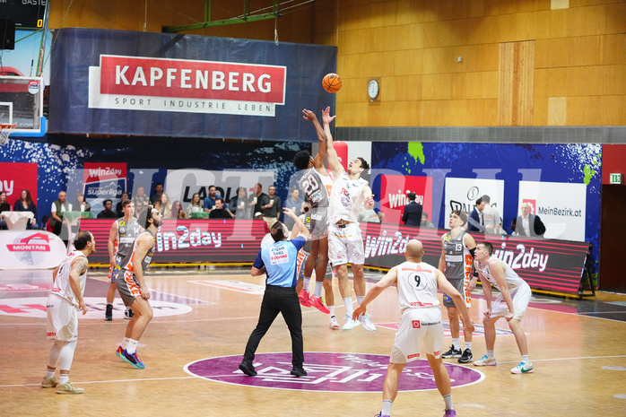 Win2day Basketball Superliga 2023/24, Grunddurchgang, 15. Runde, Kapfenberg vs. Klosterneuburg


