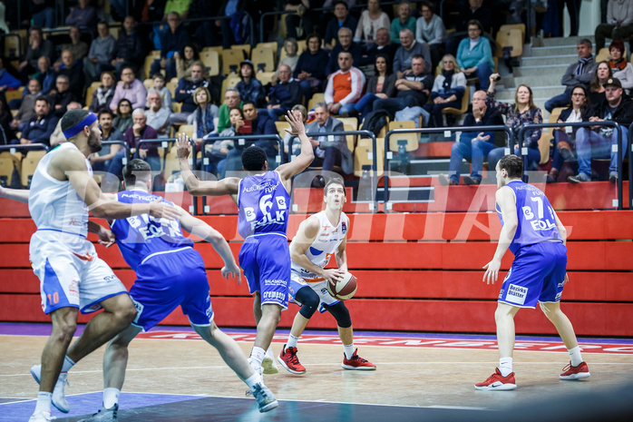 Basketball, Basketball Austria Cup, Achtelfinale, Kapfenberg Bulls, Oberwart Gunners, Bogic Vujosevic (5)