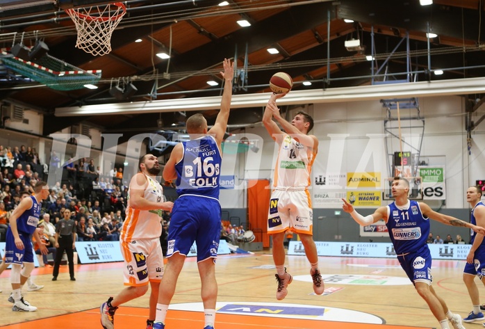 Basketball Basketball Superliga 2019/20, Grunddurchgang 7.Runde Kosterneuburg DUkes vs. Oberwart Gunners


