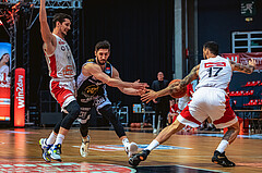 Basketball, Win2Day Superliga 2022/23, 4. Platzierungsrunde, BC Vienna, Gmunden Swans, Daniel Friedrich (6)
