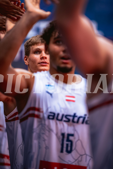 Basketball, FIBA Men´s Eurobasket Qualifiers 2023, , Österreich, Zypern, Fynn Schott (8)