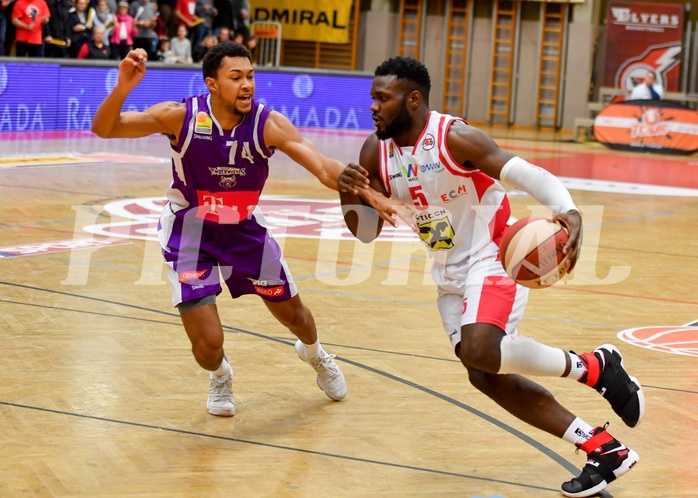 Basketball ABL 2018/19 Grunddurchgang 08. Runde Flyers Wels vs Vienna D.C. Timberwolves