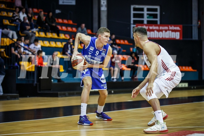 Basketball, Admiral Basketball Superliga 2019/20, Grunddurchgang 5.Runde, BC Vienna, Oberwart Gunners, Edi Patekar (9)