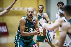 Basketball, ABL 2018/19, Basketball Cup 2.Runde, Mattersburg Rocks, Dornbirn Lions, Aron Thorell Walker (35)