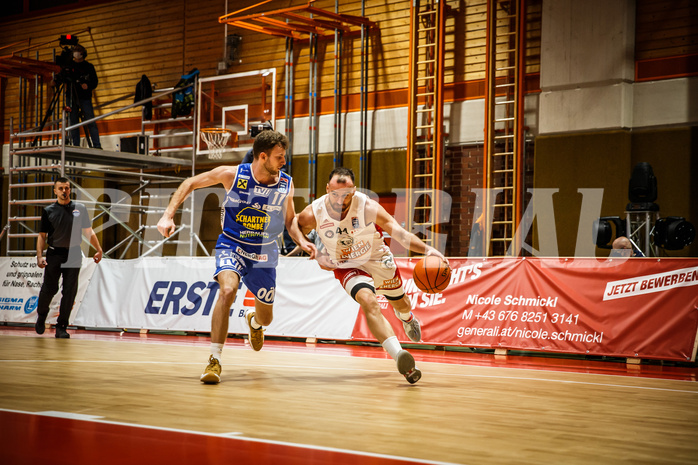 Basketball, Basketball Austria, Cup Final Four 2021/22 
Halbfinale 2, BC Vienna, Gmunden Swans, Enis Murati (44)