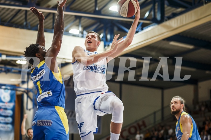 Basketball, Admiral Basketball Superliga 2019/20, Grunddurchgang 6.Runde, Oberwart Gunners, St. Pölten, Edi Patekar (9)