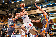 Basketball, bet-at-home Basketball Superliga 2020/21, Platzierungsrunde, 2. Runde, Oberwart Gunners, Klosterneuburg Dukes, Terrence Bieshaar (14)