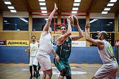 Basketball, Basketball Zweite Liga, Grunddurchgang 22.Runde, Basket Flames, KOS Celovec, Lovro Fizuleto (14)