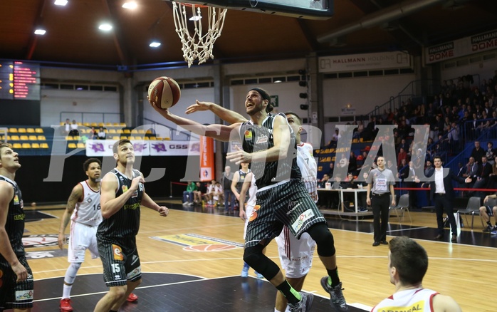Basketball ABL 2015/16 Grunddurchgang 22.Runde BC Vienna vs. GÃ¼ssing Knights


