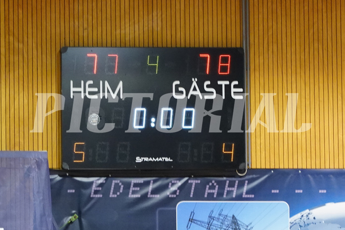 Basketball Superliga 2021/22, Grundduchgang 1.Runde , Kapfenberg Bulls vs. Klosterneuburg Dukes


