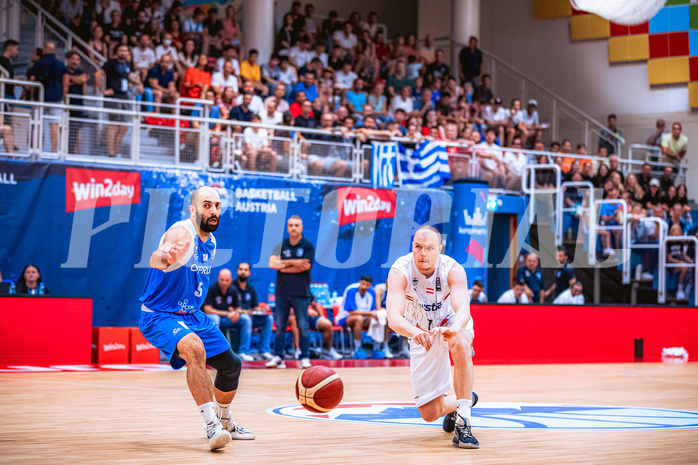 Basketball, FIBA Men´s Eurobasket Qualifiers 2023, , Österreich, Zypern, Sebastian Käferle (7)