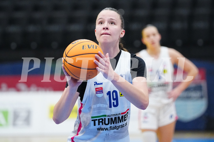 Basketball Damen Superliga 2023/24, Grunddurchgang, 14. Runde, UBSC Graz vs. Timberwolves


