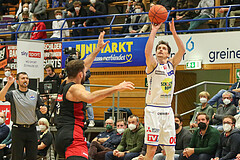 Basketball Superliga 2021/22, Grunddurchgang 9.Runde Gmunden Swans vs. BC Vienna


