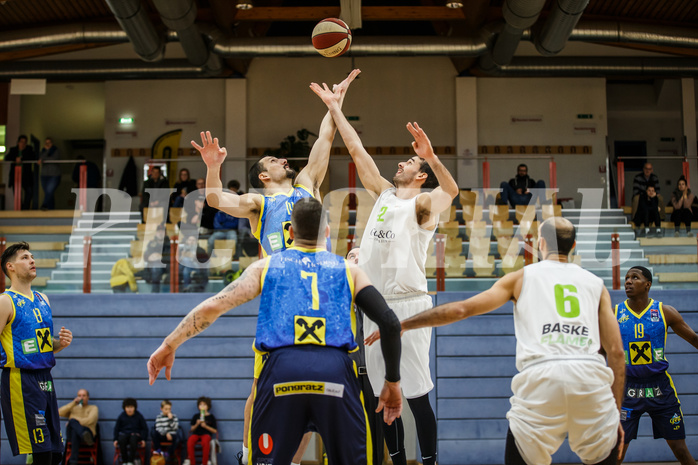 Basketball, Basketball Austria Cup, Achtelfinale, Basket Flames, UBSC Graz, Fabricio Vay (22); Matija Poscic (14)
