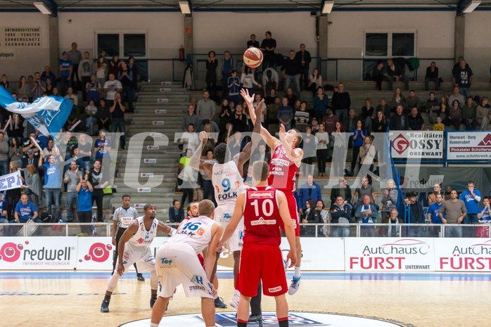Basketball ABL 2016/17 Grunddurchgang 9.Runde Oberwart Gunners vs BC Vienna