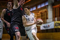 Basketball, 2.Bundesliga, Grunddurchgang 18.Runde, BBC Nord Dragonz, Mistelbach Mustangs, Dragisa Najdanovic (25)