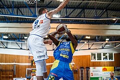 Basketball, Admiral Basketball Superliga 2019/20, Grunddurchgang 6.Runde, Oberwart Gunners, St. Pölten, Felix Lewis (1)