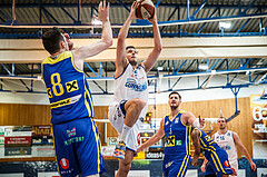 Basketball, bet-at-home Basketball Superliga 2020/21, Grunddurchgang, 12. Runde, Oberwart Gunners, UBSC Graz, Ignas Fiodorovas (5)