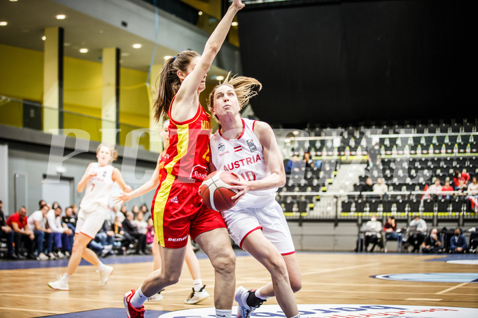 Basketball, FIBA Women´s Eurobasket Qualifiers 2023, , Österreich, Montenegro, Schicher Sarah (10)