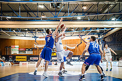 Basketball, Admiral Basketball Superliga 2019/20, Grunddurchgang 13.Runde, Oberwart Gunners, Vienna D.C. Timberwolves, Maximilian Schuecker (14)