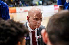 Basketball, Admiral Basketball Superliga 2019/20, Platzierungsrunde 1.Runde, Oberwart Gunners, Kapfenberg Bulls, Mike Coffin (Head Coach)