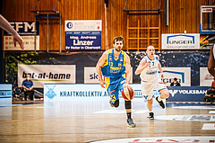 Basketball, bet-at-home Basketball Superliga 2020/21, Viertelfinale Spiel 1, Oberwart Gunners, SKN St. Pölten, Lukas Böck (13)