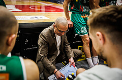 Basketball, win2day Basketball Superliga 2022/23, 1. Qualifikationsrunde, Traiskirchen Lions, Kapfenberg Bulls, Michael Schrittwieser (Head Coach)
