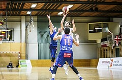 Basketball, ABL 2018/19, CUP Achtelfinale, Mattersburg Rocks, Kapfenberg Bulls, Jan NICOLI (3)