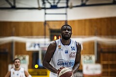 Basketball, ABL 2018/19, Grunddurchgang 23.Runde, Oberwart Gunners, Fürstenfeld Panthers, Christopher Tawiah (14)