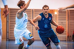 Basketball, Austria Cup 2022/23, Achtelfinale, Union Deutsch Wagram Alligators, Vienna D.C. Timberwolves, Moritz Lanegger (21)