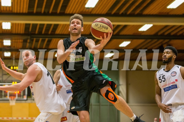 Basketball, 2.Bundesliga, Grunddurchgang 19.Runde, Mattersburg Rocks, Basket Flames, Christian Küstner (5)