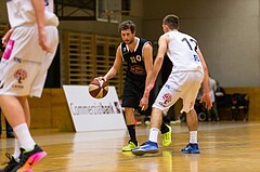 Basketball, 2.Bundesliga, Grunddurchgang 17.Runde, Mattersburg Rocks, Wörthersee Piraten, Christian Erschen (12)