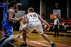 Basketball, ABL 2018/19, Grunddurchgang 30.Runde, BC Vienna, Oberwart Gunners, Asdren Drew Koka (18)