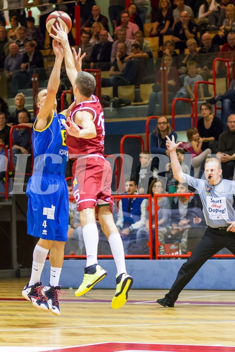 Basketball ABL 2015/16 Grunddurchgang 12.Runde Traiskirchen Lions vs. UBSC Graz