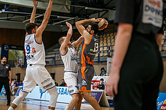 Basketball, bet-at-home Basketball Superliga 2020/21, Grunddurchgang 8. Runde, Oberwart Gunners, Klosterneuburg Dukes, Edin Bavcic (13)