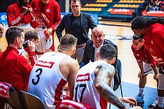 Basketball, Win2Day Superliga 2022/23, Grunddurchgang 3.Runde, BC GGMT Vienna, CITIES Panthers Fürstenfeld, Aramis Naglic (Head Coach)