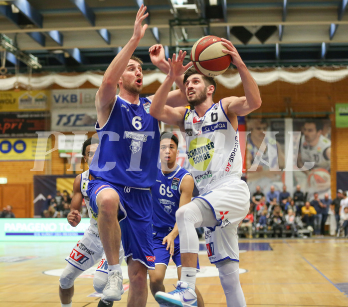 Basketball Basketball Superliga 2019/20, Grunddurchgang 10.Runde Gmunden Swans vs. D.C. Timberwolves


