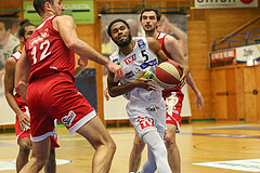 Basketball Superliga 2020/21, Grunddurchgang 18.Runde Gmunden Swans vs. BC Vienna


