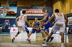 Basketball, Admiral Basketball Superliga 2019/20, Grunddurchgang 10.Runde, Kapfenberg Bulls, Oberwart Gunners, Sebastian Käferle (7)