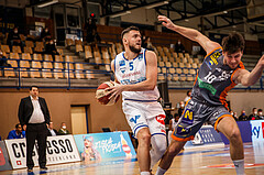 Basketball, bet-at-home Basketball Superliga 2020/21, Platzierungsrunde, 2. Runde, Oberwart Gunners, Klosterneuburg Dukes, Ignas Fiodorovas (5)