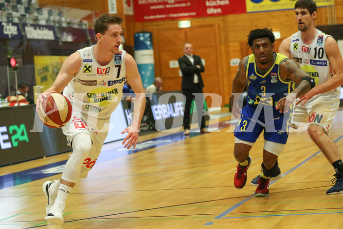 Basketball Superliga 2020/21, Viertelfinale Spiel 3 Gmunden Swans vs. UBSC Graz


