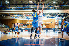 Basketball, bet-at-home Basketball Superliga 2020/21, Viertelfinale Spiel 1, Oberwart Gunners, SKN St. Pölten, Renato Poljak (16)