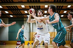 Basketball, 2.Bundesliga, Grunddurchgang 2.Runde, Mattersburg Rocks, KOS Celovec, Maximilian HÜBNER (8)