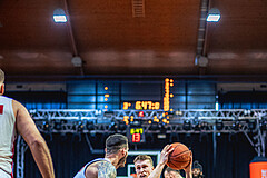 Basketball, Win2Day Superliga 2022/23, Viertelfinale Spiel 1, BC Vienna, UBSC Graz, Lukas Simoner (12)