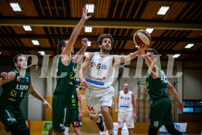 Basketball, Basketball Zweite Liga, Grunddurchgang 4.Runde, Mattersburg Rocks, Dornbirn Lions, Jan NICOLI (6)