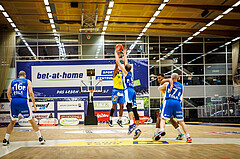 Basketball, win2day Basketball Superliga 2021/22, Platzierungsrunde 3.Runde, SKN St. Pölten Basketball, Oberwart Gunners, Michael Holton Jr. (14)