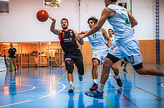 Basketball, Austria Cup 2022/23, 3.Vorrunde, Union Deutsch Wagram Alligators, Mistelbach Mustangs, Maximilian Girschik (9), Armin Karian (17)
