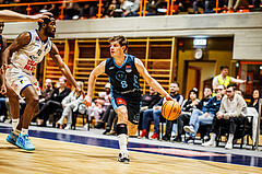 Basketball, win2day Basketball Superliga 2023/224, Qualifikationsrunde Spiel 2, BBC Nord Dragonz, Vienna Timberwolves, Elias Wlasak (8)