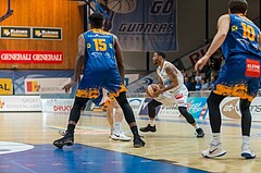 Basketball, ABL 2017/18, Grunddurchgang 25.Runde, Oberwart Gunners, Fürstenfeld Panthers, Jerome Seagears (5)
